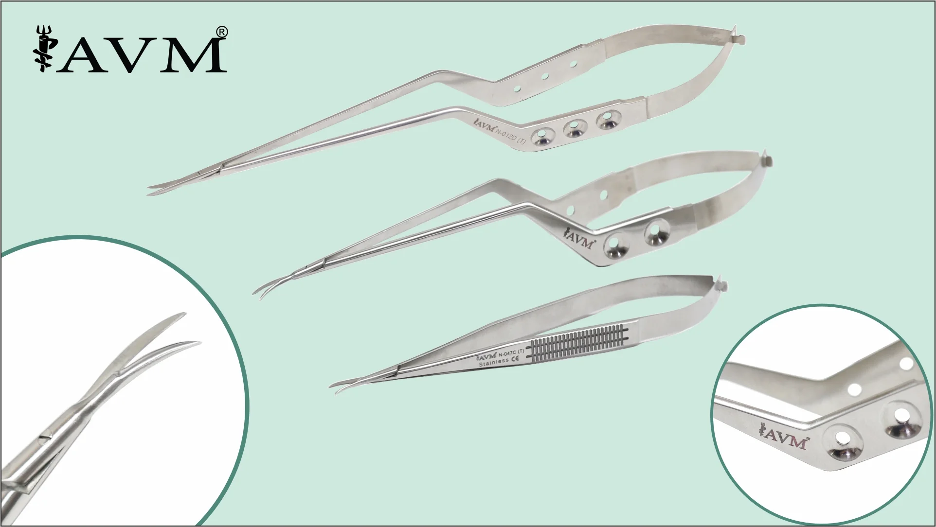 Trident surgical instrument detail