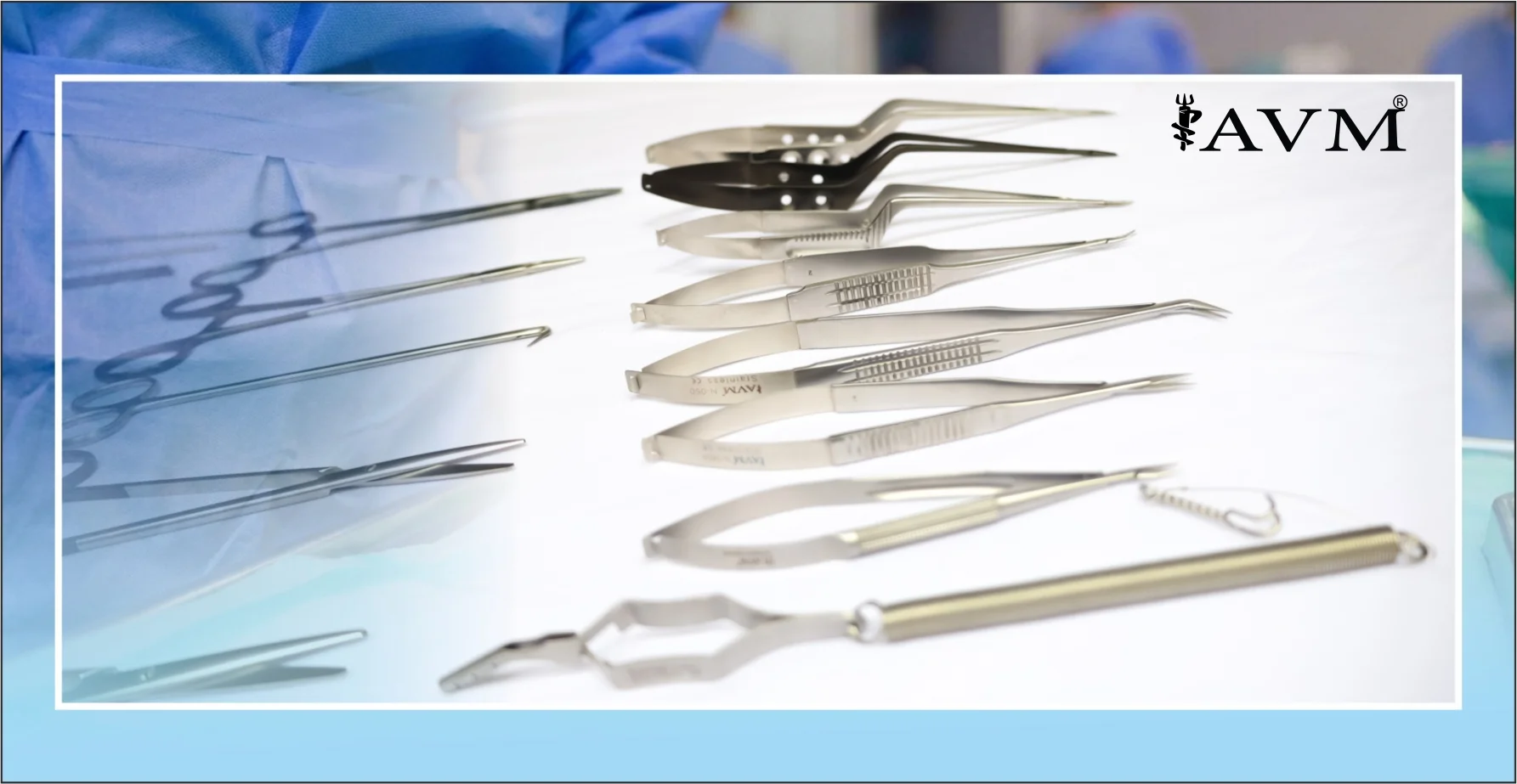 AVM neurosurgical instrument set